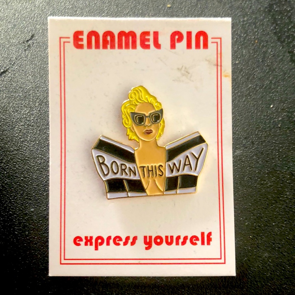 Born This Way Gaga Pin
